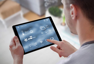 Smart Home mit Tablet